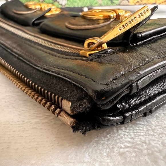 Marc Jacobs Vintage Black Long Leather Wallet - Picture 9 of 15